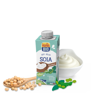 Crema di Soia Bio 200ml | Isola Bio - Vegetale e Cremosa