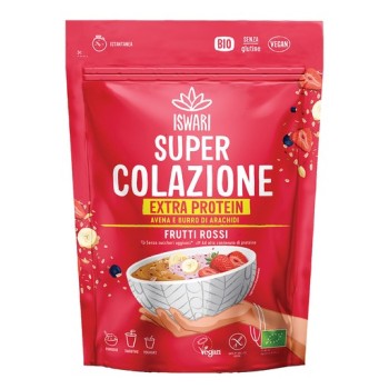 Mix colazione ai Frutti Rossi Extra Protein 360g | Iswari - Istantaneo