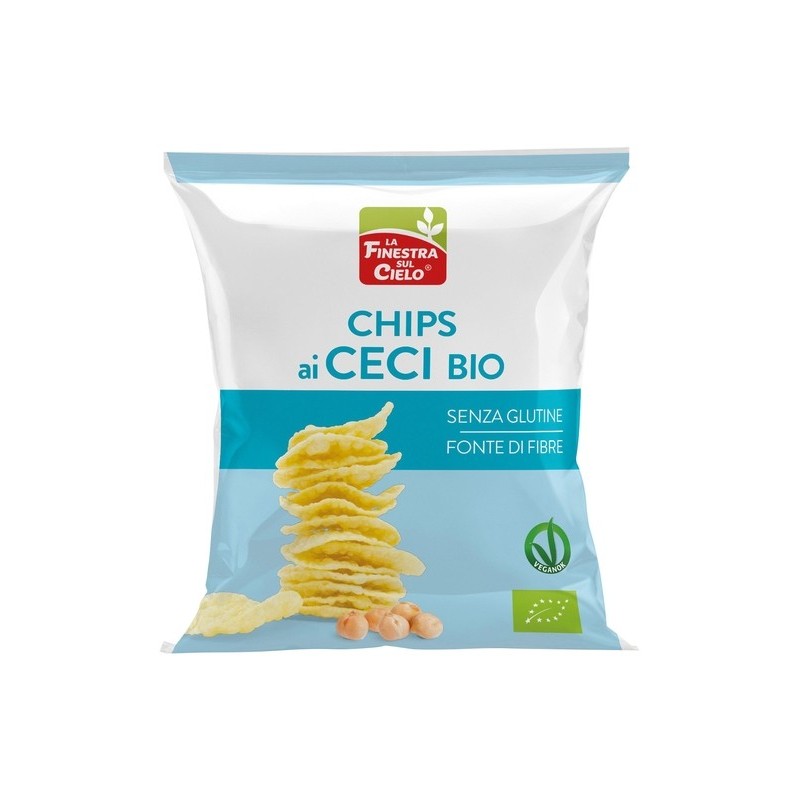 Chips di Ceci 40g | La Finestra sul Cielo - Snack Vegano