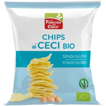 Chips di Ceci 40g | La Finestra sul Cielo - Snack Vegano