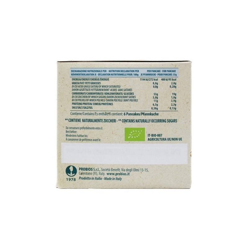 Pancake senza uova 210g| ProBios