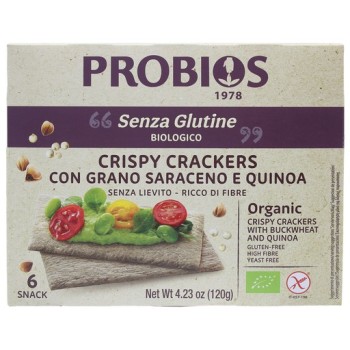 Crackers di Grano saraceno e Quinoa 120g | ProBios