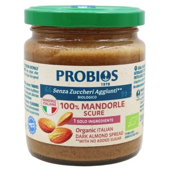 Crema 100% Mandorle scure 200g | ProBios - Spalmabile Bio