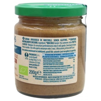 Crema 100% Nocciole italiane 200g | ProBios - Spalmabile Bio
