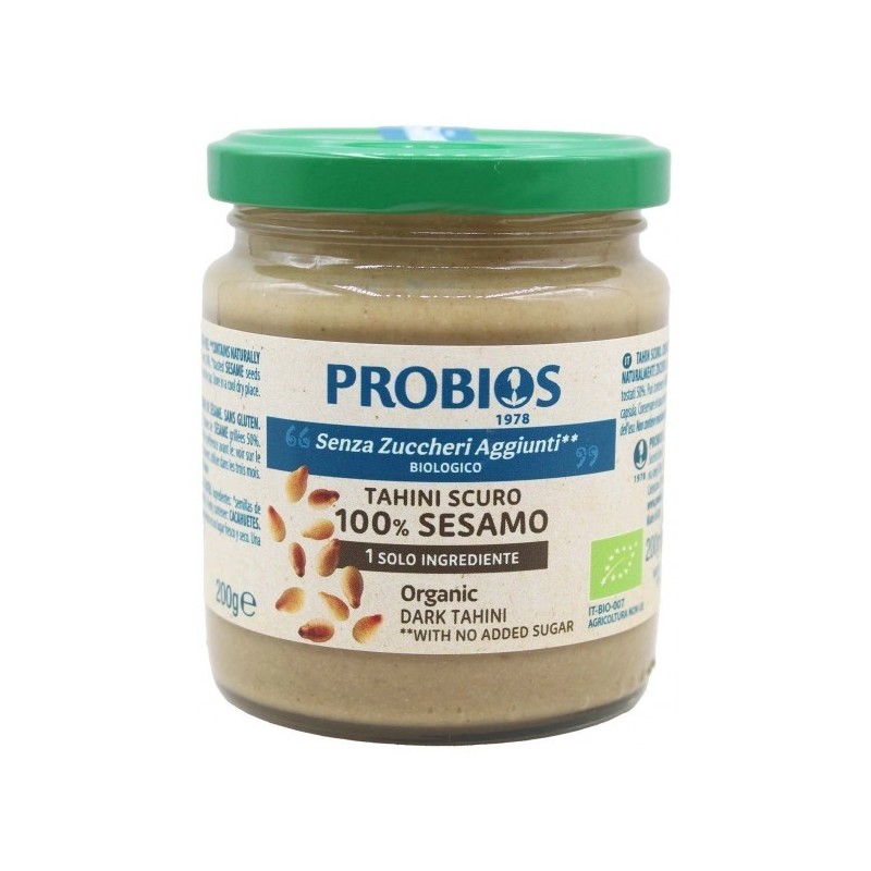Crema 100% Tahin scuro 200g | ProBios - Spalmabile Bio