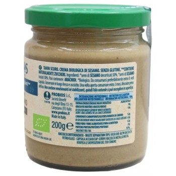 Crema 100% Tahin scuro 200g | ProBios - Spalmabile Bio