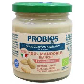 Crema 100% Mandorle bianche 200g | ProBios - Spalmabile Bio