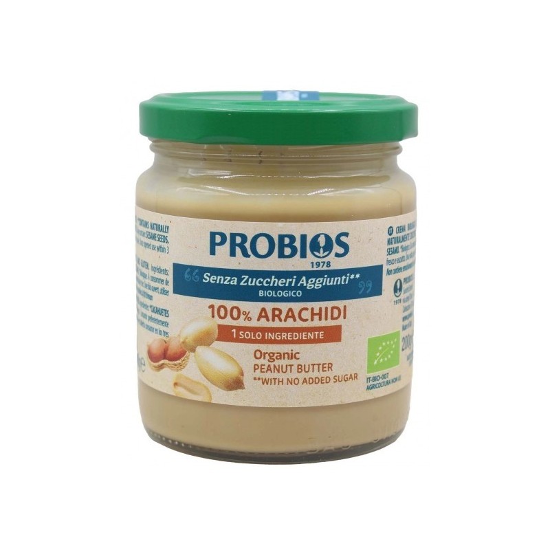 Crema 100% Arachidi 200g | ProBios - Spalmabile Bio