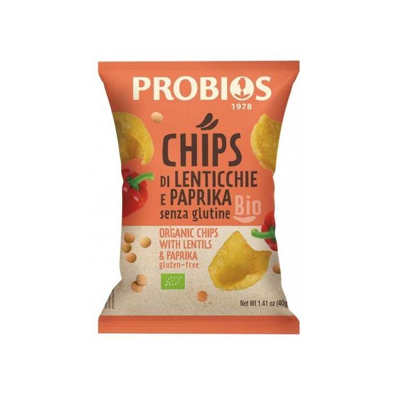 Chips di Lenticchie e Paprika 40g | ProBios