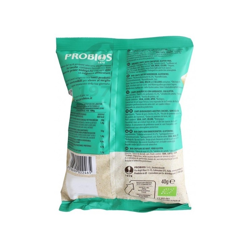Chips di Ceci 40g | ProBios