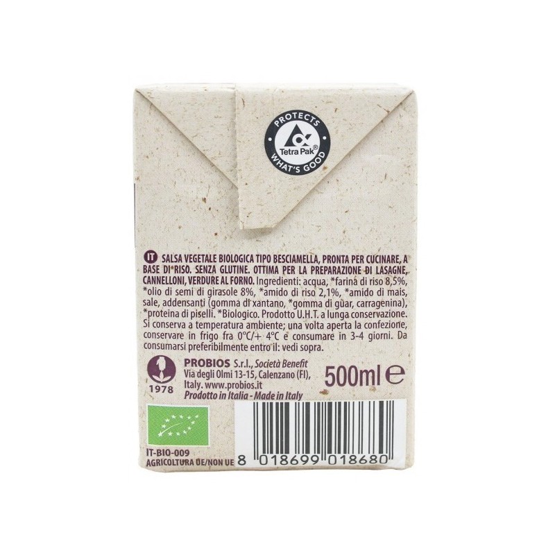 Besciamella di Riso 500ml | ProBios