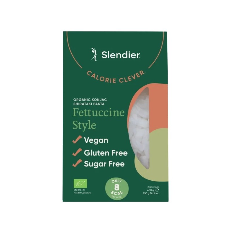 Shirataki di Konjac Fettuccine 400g | Slendier