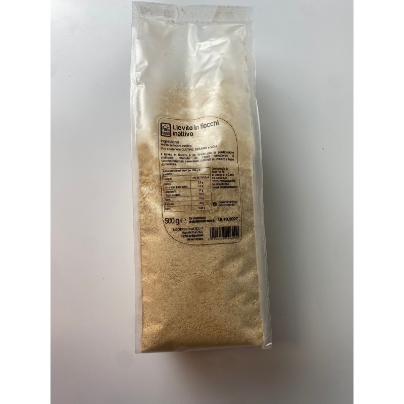 Lievito Alimentare inattivato in fiocchi 500g | PensaNaturale