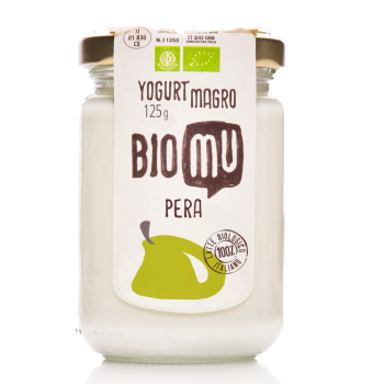 Yogurt Magro Pera Bio 125g | Biomu