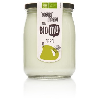 Yogurt Magro Pera Bio 500g | Biomu