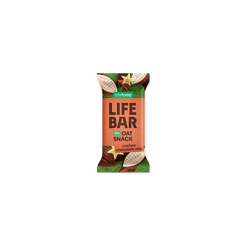 LifeBar Avena, Anacardi e Cioccolato 40g | LifeFood