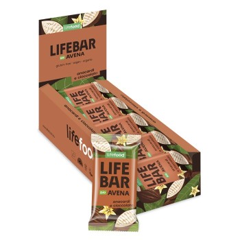 LifeBar Avena, Anacardi e Cioccolato 40g | LifeFood