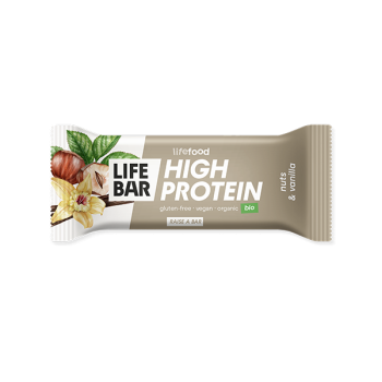 LifeBar alla Vaniglia e Nocciole HighProtein 40g | LifeFood