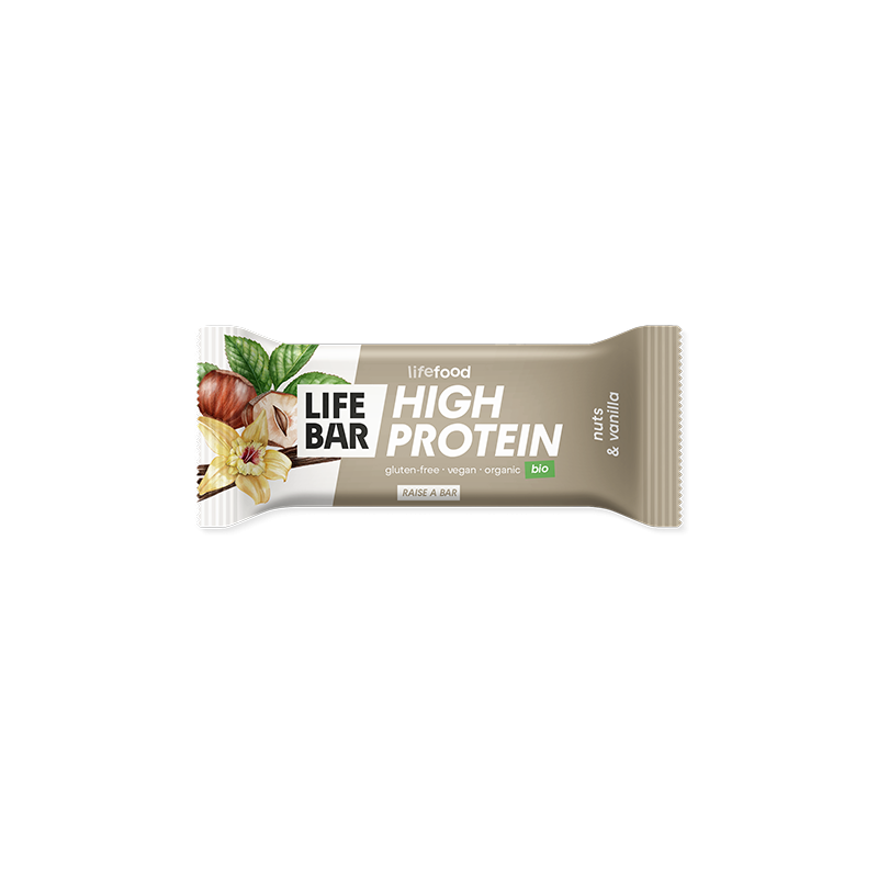 LifeBar alla Vaniglia e Nocciole HighProtein 40g | LifeFood