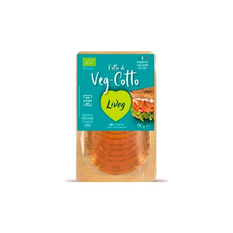 Fette Veg gusto Cotto 90g - Vegan Cotto | Liveg
