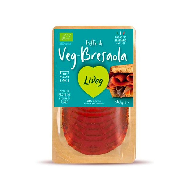 Affettato Veg gusto Bresaola 90g | Liveg