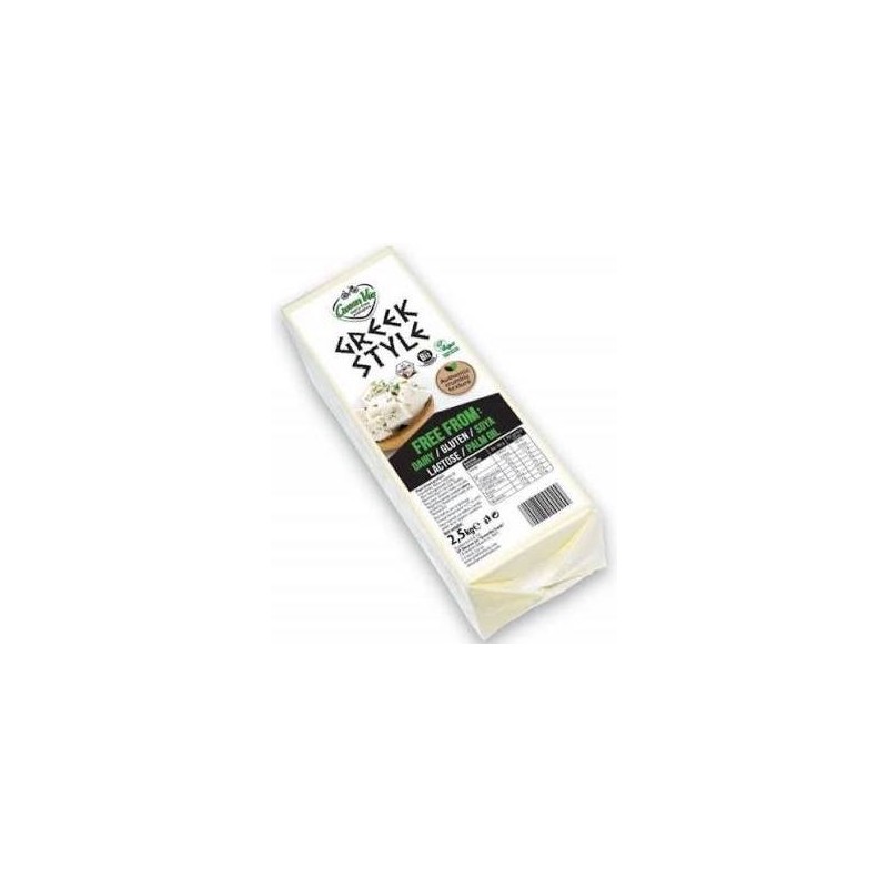 Panetto Vegetale Greek Style 2,5kg | GreenVie - Formato Professionale